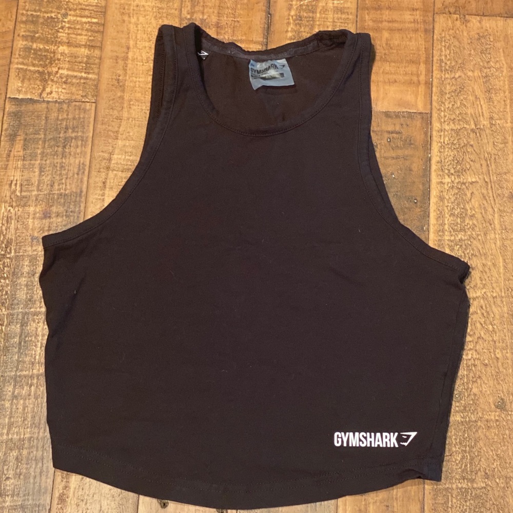 Gymshark Basic Crop Top Black
